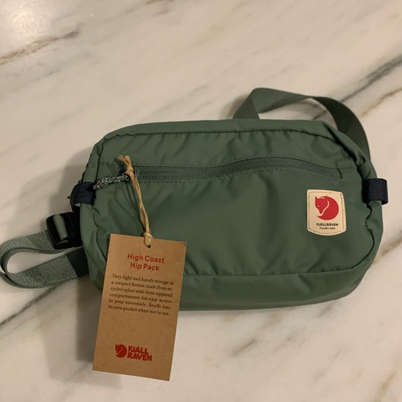 Fjallraven Handbags - Fjallraven high coast hip pack patina green Fanny pack
